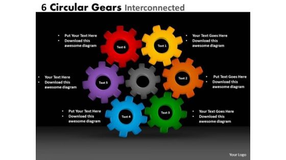 Mba Models And Frameworks 6 Circular Gears Interconnected Marketing Diagram Mba Models And Frameworks 6 Circular Gears Interconnected Marketing Diagram