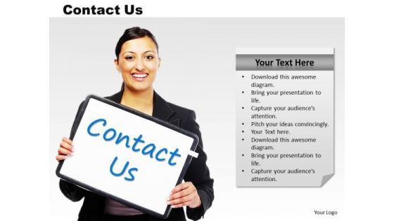 Mba Models And Frameworks Business Woman With Contact Us Strategy Diagram Mba Models And Frameworks Business Woman With Contact Us Strategy Diagram