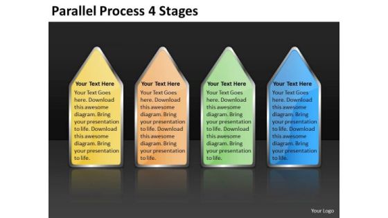 Mba Models And Frameworks Parallel Process 4 Stages Business Framework Model Mba Models And Frameworks Parallel Process 4 Stages Business Framework Model
