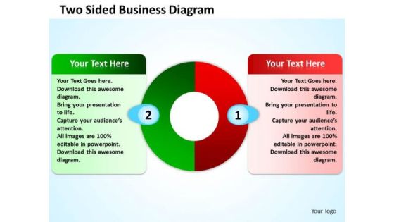 Mba Models And Frameworks Two Sided Business Diagram Business Cycle Diagram