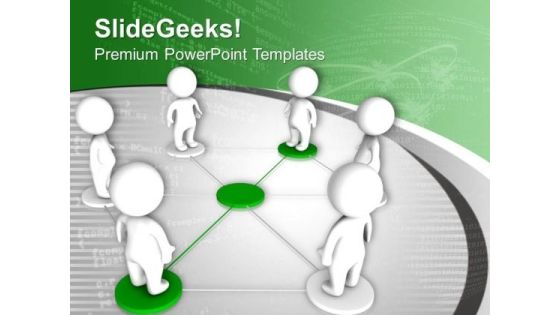 Men Collaborate In Business Network PowerPoint Templates Ppt Backgrounds For Slides 0313 Men Collaborate In Business Network PowerPoint Templates Ppt Backgrounds For Slides 0313