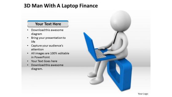 Men In Business 3d Man With Laptop Finance PowerPoint Templates Ppt Backgrounds For Slides Men In Business 3d Man With Laptop Finance PowerPoint Templates Ppt Backgrounds For Slides