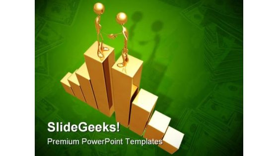 Merger Concept Money PowerPoint Templates And PowerPoint Backgrounds 0711