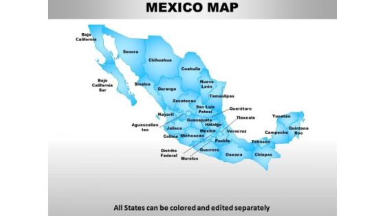 Mexico Country PowerPoint Maps