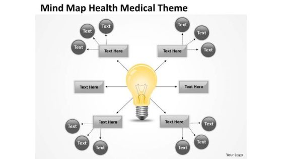 Mind Map Health Medical Theme Ppt Small Business Plan Templates PowerPoint Mind Map Health Medical Theme Ppt Small Business Plan Templates PowerPoint