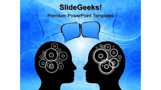 Mind With Gears Industrial PowerPoint Templates And PowerPoint Themes 0612 Mind With Gears Industrial PowerPoint Templates And PowerPoint Themes 0612