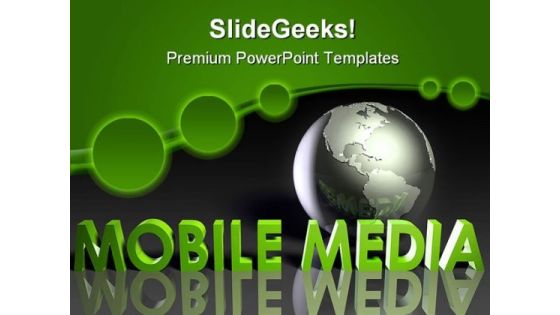 Mobile Media Communication PowerPoint Templates And PowerPoint Backgrounds 0311