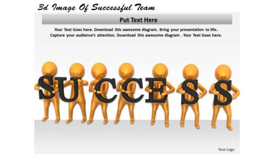 Modern Marketing Concepts 3d Image Of Successful Team Character Modern Marketing Concepts 3d Image Of Successful Team Character