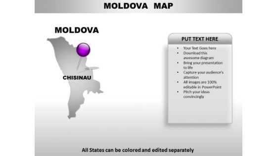 Moldove Country PowerPoint Maps