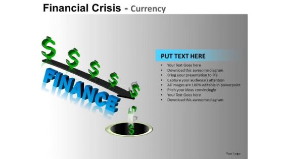Money Down The Drain PowerPoint Templates Money Down The Drain PowerPoint Templates