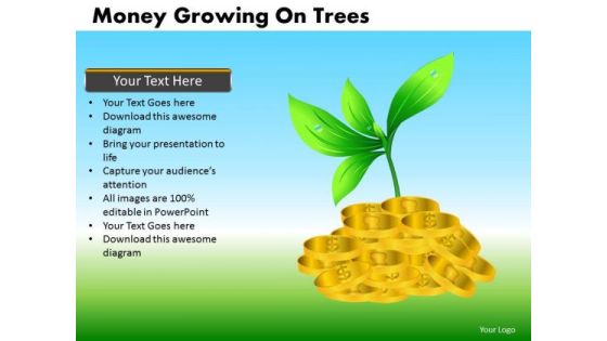 Money Growing On Trees PowerPoint Presentation Templates Money Growing On Trees PowerPoint Presentation Templates