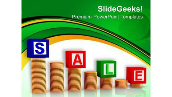 Money Growth Depends On Sale PowerPoint Templates Ppt Backgrounds For Slides 0413 Money Growth Depends On Sale PowerPoint Templates Ppt Backgrounds For Slides 0413