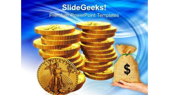 Money Growth Finance PowerPoint Templates And PowerPoint Themes 0812