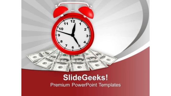 Money Growth Is Depend On Time PowerPoint Templates Ppt Backgrounds For Slides 0513 Money Growth Is Depend On Time PowerPoint Templates Ppt Backgrounds For Slides 0513
