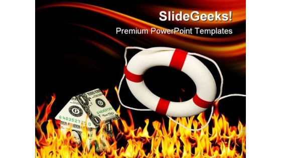 Money House On Fire Metaphor PowerPoint Themes And PowerPoint Slides 0411 Money House On Fire Metaphor PowerPoint Themes And PowerPoint Slides 0411