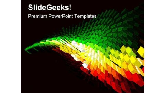 Mosaic Shapes Abstract PowerPoint Backgrounds And Templates 1210