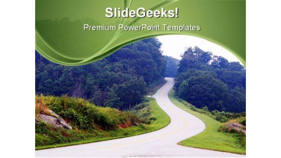 Mountain Roads Nature PowerPoint Templates And PowerPoint Backgrounds 0811 Mountain Roads Nature PowerPoint Templates And PowerPoint Backgrounds 0811