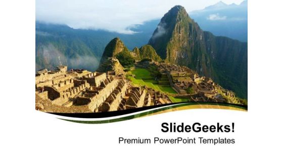 Mountain View Theme Background PowerPoint Templates Ppt Backgrounds For Slides 0613