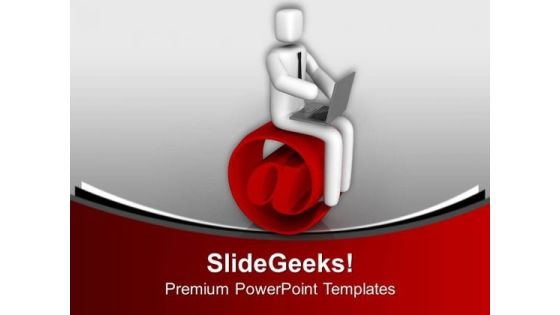 Move Towards Success Through Mails PowerPoint Templates Ppt Backgrounds For Slides 0713 Move Towards Success Through Mails PowerPoint Templates Ppt Backgrounds For Slides 0713