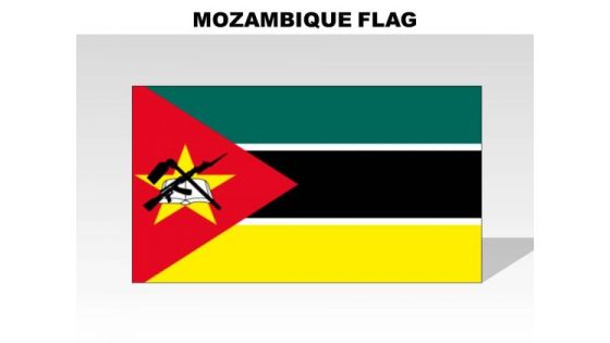 Mozambique Country PowerPoint Flags