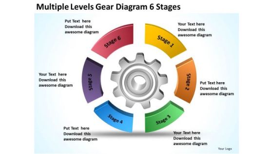Multiple Levels Gear Diagram 6 Stages Business Plans PowerPoint Templates Multiple Levels Gear Diagram 6 Stages Business Plans PowerPoint Templates