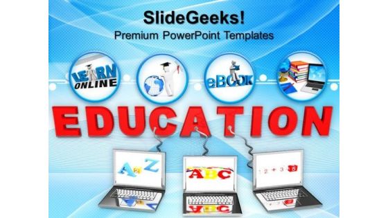 Multiple Wired To Education Children PowerPoint Templates And PowerPoint Themes 0912 Multiple Wired To Education Children PowerPoint Templates And PowerPoint Themes 0912