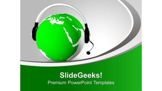 Music For The World Technology PowerPoint Templates Ppt Backgrounds For Slides 0413