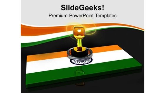 National Flag Key On It India Safety PowerPoint Templates Ppt Backgrounds For Slides 0213 National Flag Key On It India Safety PowerPoint Templates Ppt Backgrounds For Slides 0213