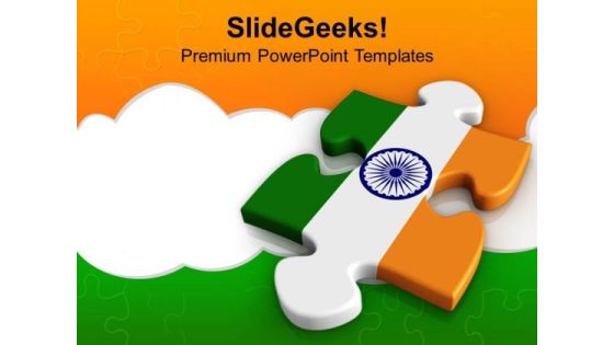 National Flag To Salute Indians Solution PowerPoint Templates Ppt Backgrounds For Slides 0313 National Flag To Salute Indians Solution PowerPoint Templates Ppt Backgrounds For Slides 0313