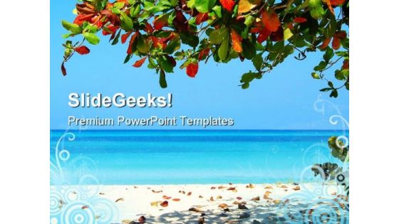 Negrils Beach PowerPoint Themes And PowerPoint Slides 0511 Negrils Beach PowerPoint Themes And PowerPoint Slides 0511