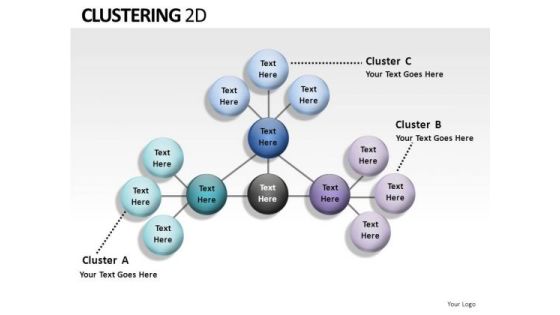 Netword Clustering 2d PowerPoint Slides And Ppt Diagram Templates Netword Clustering 2d PowerPoint Slides And Ppt Diagram Templates