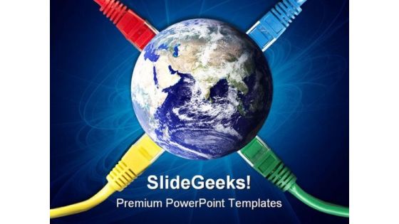 Network Connect Cables Internet PowerPoint Templates And PowerPoint Backgrounds 0211 Network Connect Cables Internet PowerPoint Templates And PowerPoint Backgrounds 0211