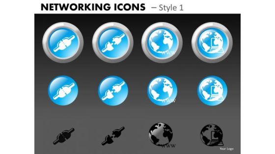 Networking Icons Style 1 Ppt 3 Networking Icons Style 1 Ppt 3
