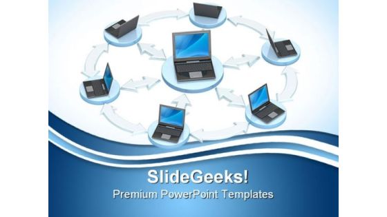 Networking Through Internet Computer PowerPoint Templates And PowerPoint Backgrounds 0711 Networking Through Internet Computer PowerPoint Templates And PowerPoint Backgrounds 0711