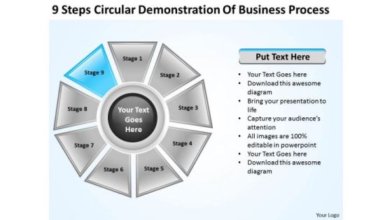 New Business Strategy Circular Demonstration Of Process Expansion New Business Strategy Circular Demonstration Of Process Expansion