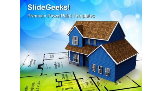 New House Plans Real Estate PowerPoint Templates And PowerPoint Backgrounds 0711 New House Plans Real Estate PowerPoint Templates And PowerPoint Backgrounds 0711
