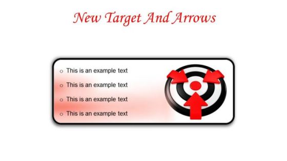 New Target Arrow Business PowerPoint Presentation Slides R New Target Arrow Business PowerPoint Presentation Slides R