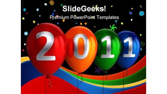 New Year 2011 Abstract PowerPoint Background And Template 1210 New Year 2011 Abstract PowerPoint Background And Template 1210