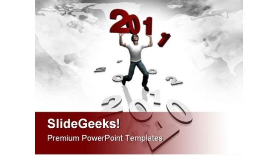 New Year 2011 People Festival PowerPoint Backgrounds And Templates 0111 New Year 2011 People Festival PowerPoint Backgrounds And Templates 0111