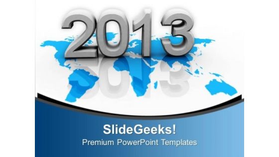 New Year 2013 Celebration Party Time PowerPoint Templates Ppt Backgrounds For Slides 0113 New Year 2013 Celebration Party Time PowerPoint Templates Ppt Backgrounds For Slides 0113