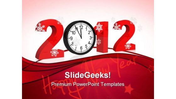 New Year Clock Abstract PowerPoint Templates And PowerPoint Backgrounds 1011 New Year Clock Abstract PowerPoint Templates And PowerPoint Backgrounds 1011
