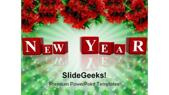 New Year Decorations Events PowerPoint Themes And PowerPoint Slides 0711 New Year Decorations Events PowerPoint Themes And PowerPoint Slides 0711