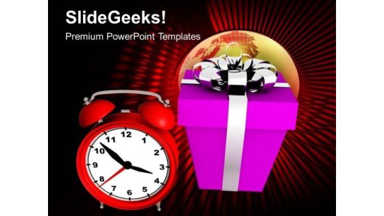 New Year Presents With Clock Business PowerPoint Templates Ppt Background For Slides 1112 New Year Presents With Clock Business PowerPoint Templates Ppt Background For Slides 1112