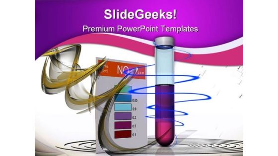 Nitrite Test Science PowerPoint Backgrounds And Templates 0111 Nitrite Test Science PowerPoint Backgrounds And Templates 0111