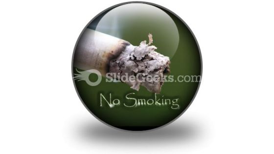 No Smoking PowerPoint Icon C No Smoking PowerPoint Icon C