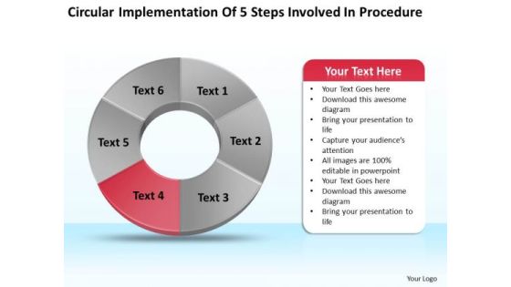 Of 5 Steps Involved Procedure Sample Business Proposal PowerPoint Templates Of 5 Steps Involved Procedure Sample Business Proposal PowerPoint Templates