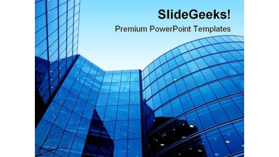 Office Building Architecture PowerPoint Backgrounds And Templates 1210