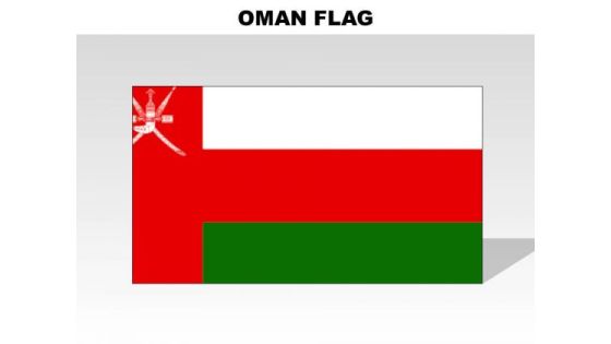 Oman Country PowerPoint Flags