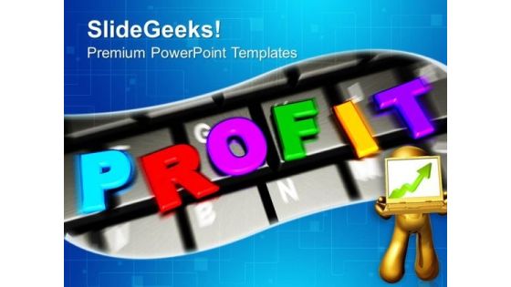 Online Business Profits Success Internet PowerPoint Templates Ppt Backgrounds For Slides 0113