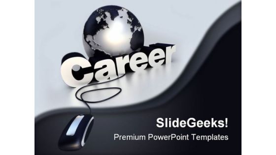 Online Career Search Education PowerPoint Background And Template 1210 Online Career Search Education PowerPoint Background And Template 1210